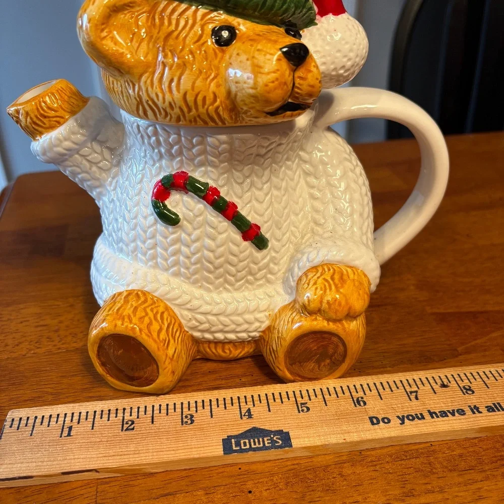 Vintage Ceramic Bear Teapot Excellent Condition